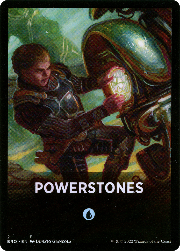 Image of Powerstones (FBRO-002) - The Brothers' War Jumpstart Front Cards Foil