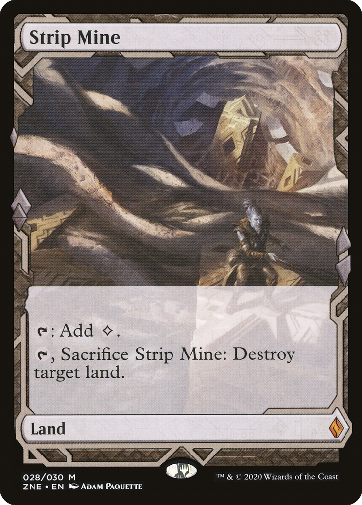 Image of Strip Mine (ZNE-028) - Zendikar Rising Expeditions Foil