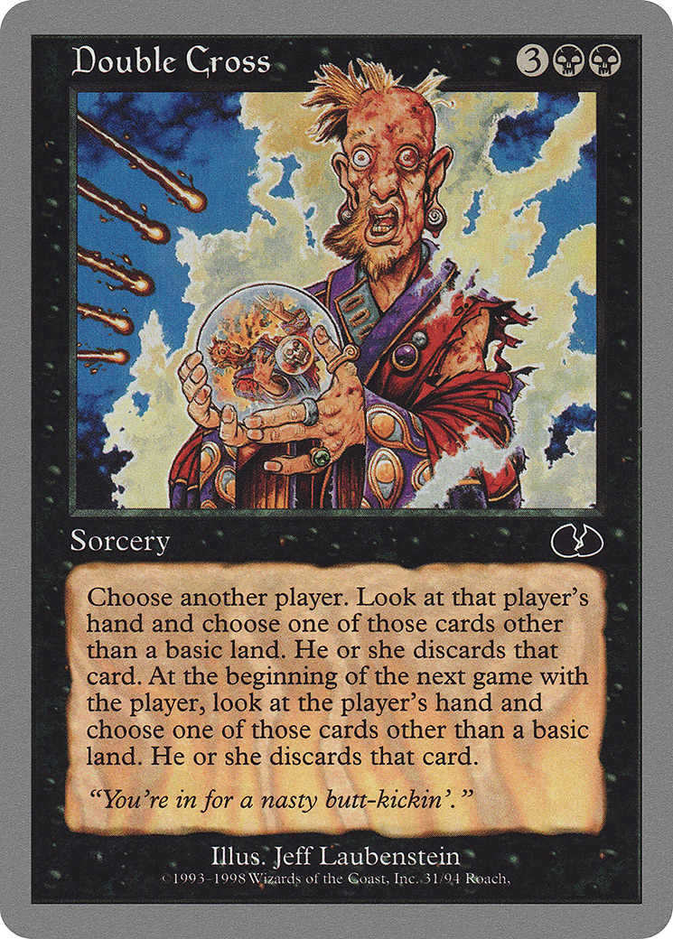 Image of Double Cross (UGL-031) - Unglued