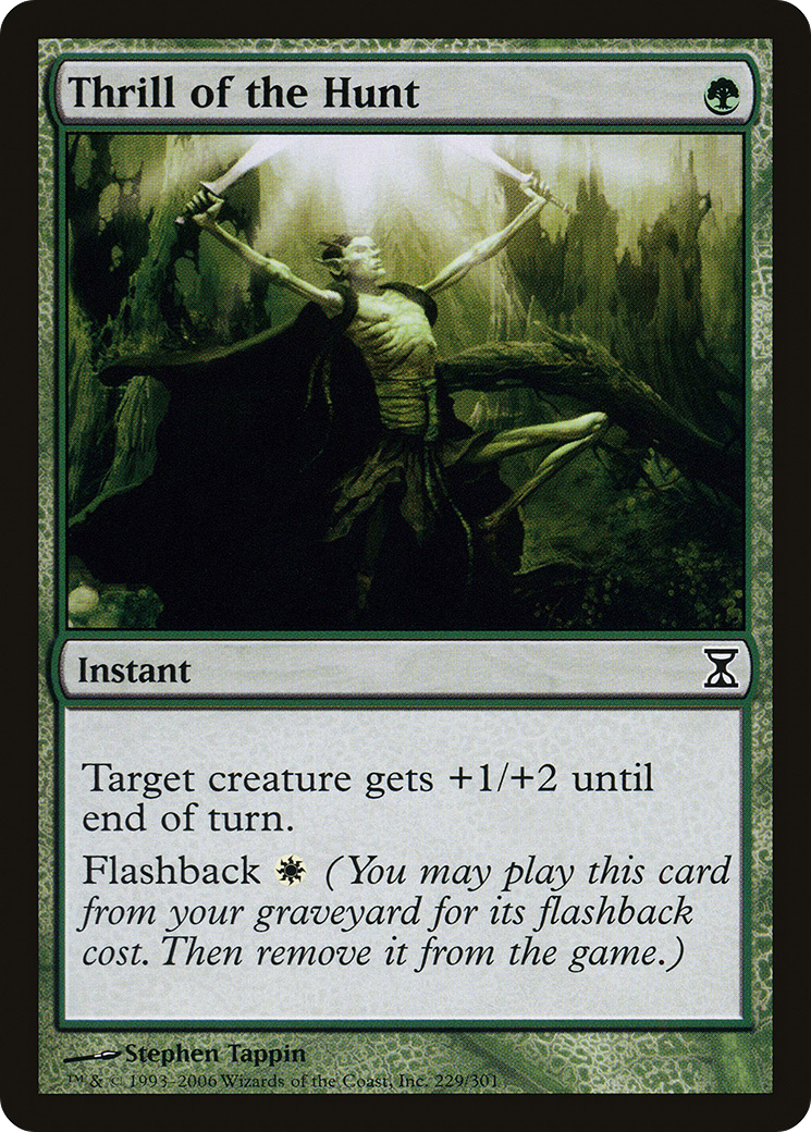 Image of Thrill of the Hunt (TSP-229) - Time Spiral Foil