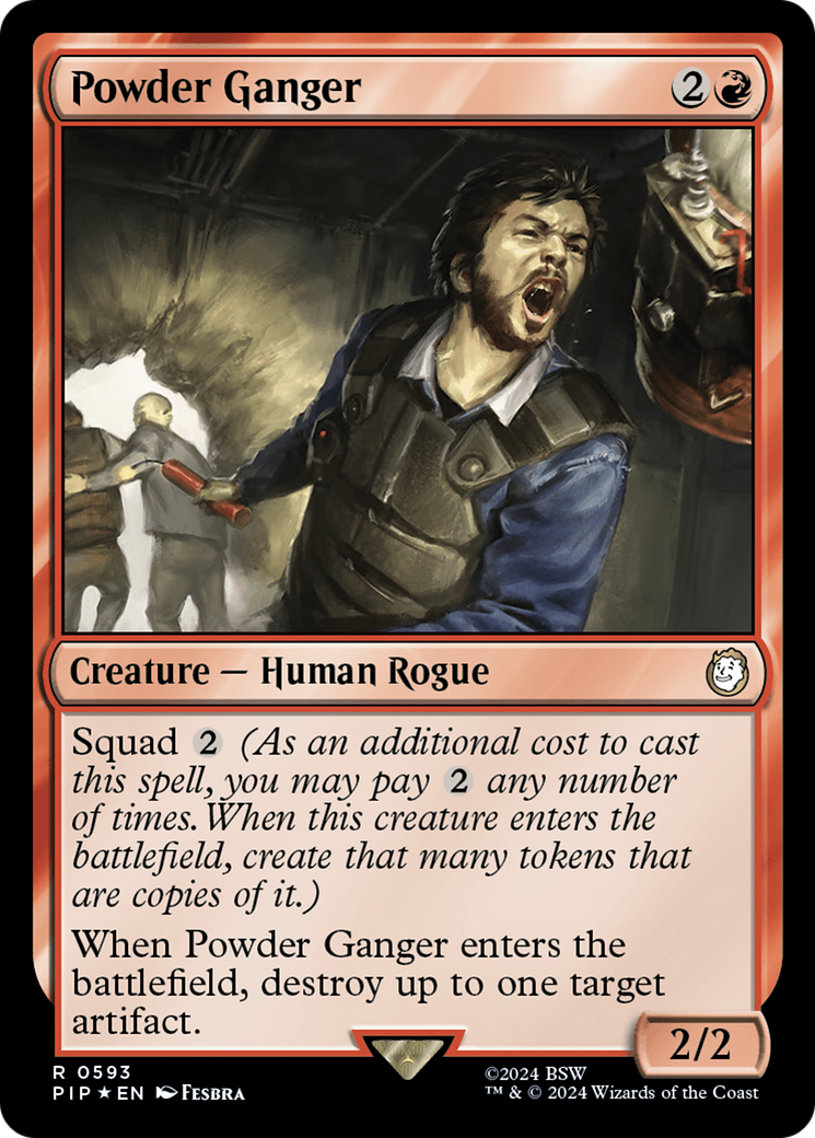 Image of Powder Ganger (Surge Foil) (PIP-593) - Fallout Foil