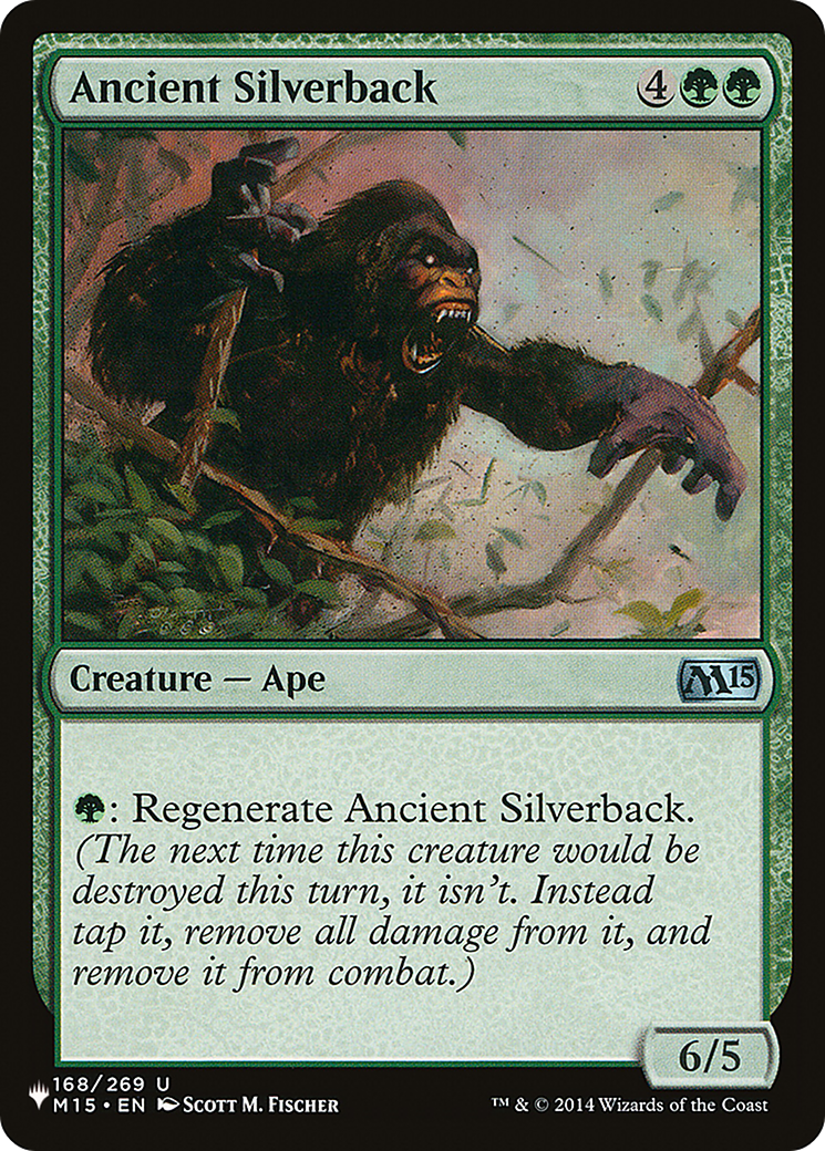 Image of Ancient Silverback (LIST-M15-168) - The List