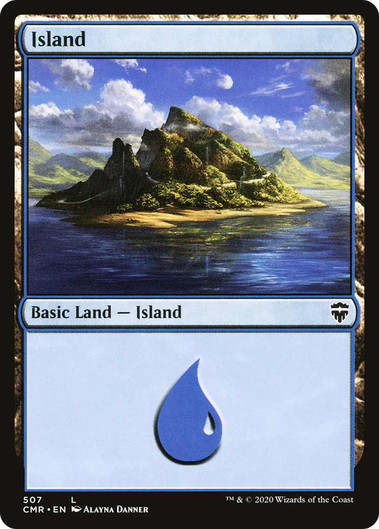 Image of Island (507) (CMR-507) - Commander Legends