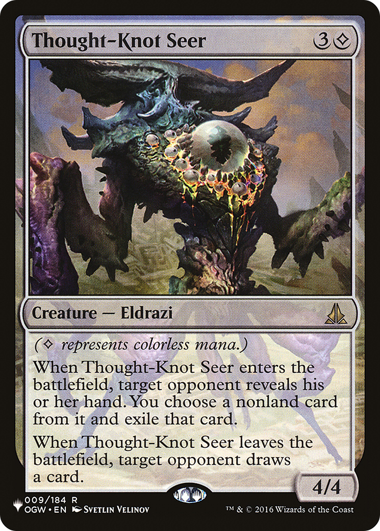 Image of Thought-Knot Seer (LIST-009/184) - The List