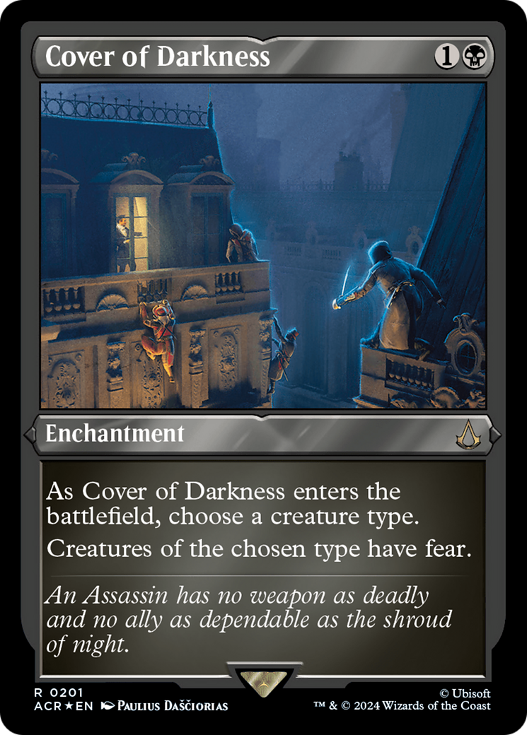 Image of Cover of Darkness (ACR-201) - Assassin's Creed Etched Foil