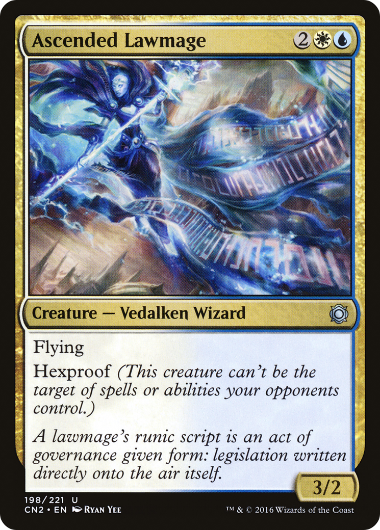 Image of Ascended Lawmage (CN2-198) - Conspiracy: Take the Crown
