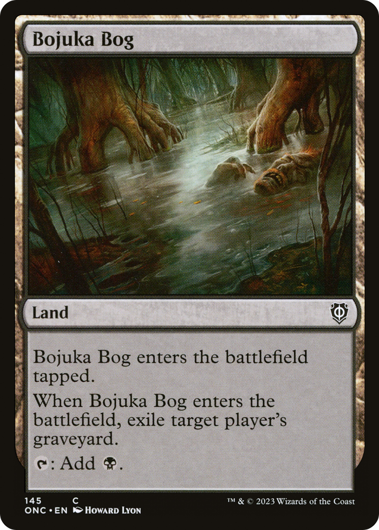 Image of Bojuka Bog (ONC-145) - Phyrexia: All Will Be One Commander