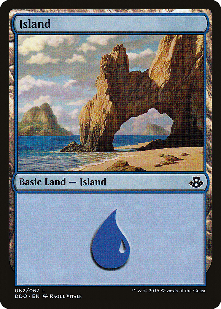 Image of Island (062) (DDO-062) - Duel Decks: Elspeth vs. Kiora