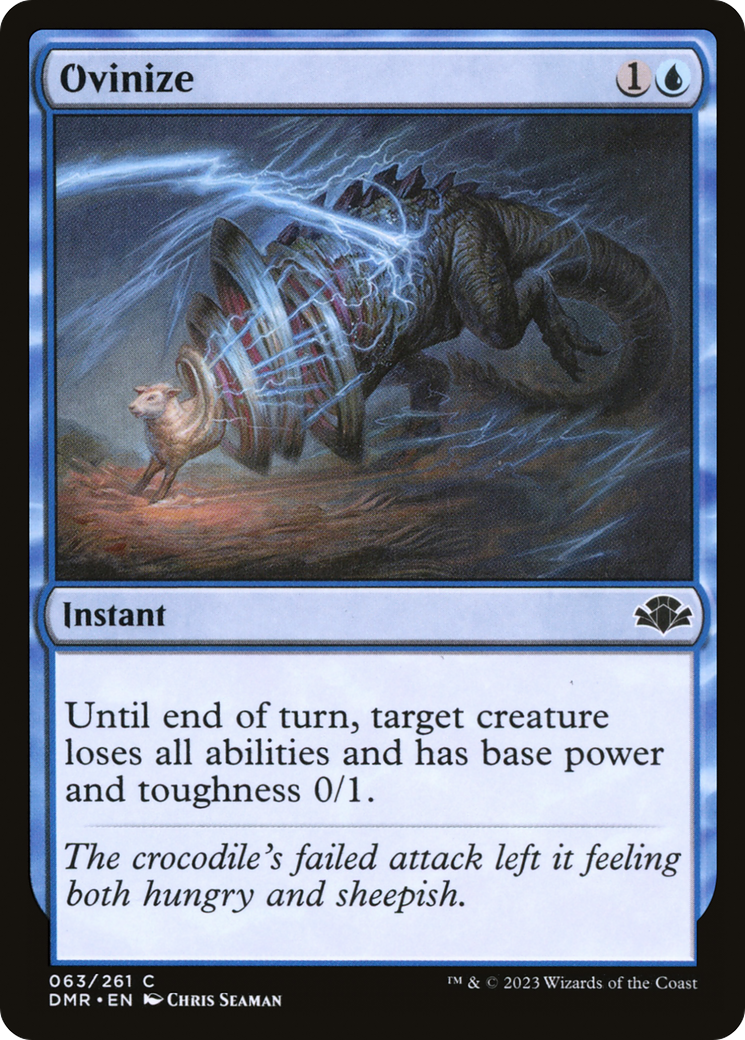 Image of Ovinize (DMR-063) - Dominaria Remastered Foil