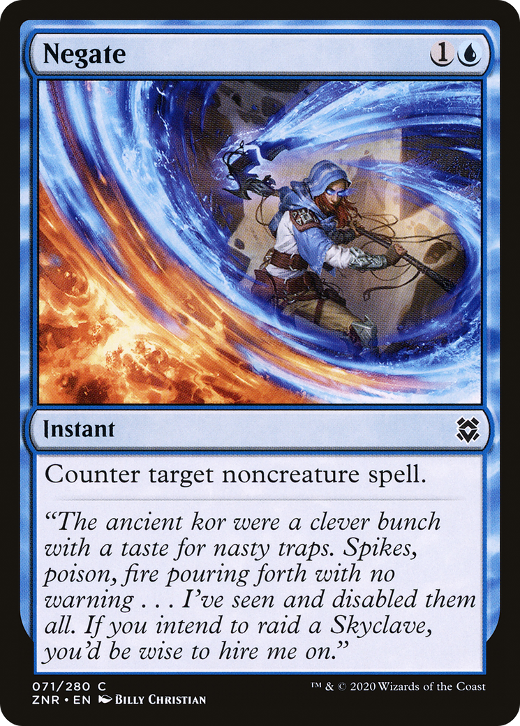 Image of Negate (ZNR-071) - Zendikar Rising Foil