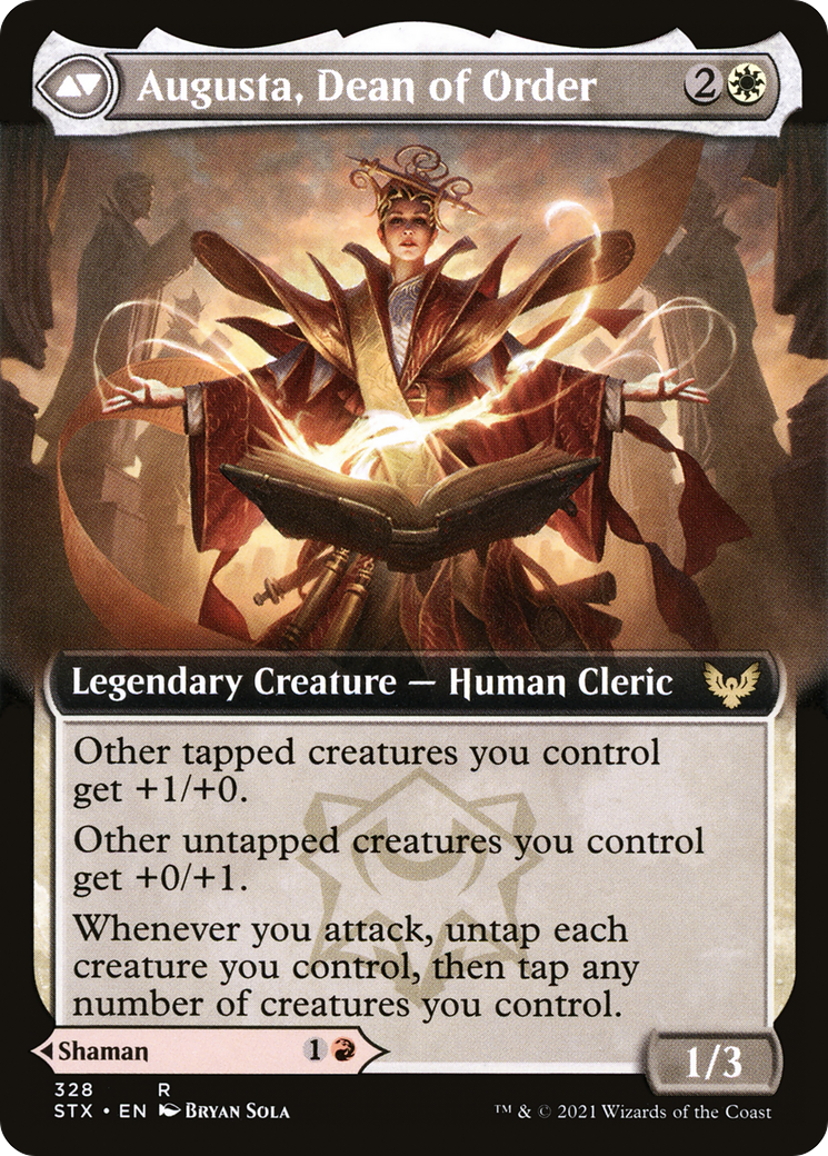 Image of Plargg, Dean of Chaos (Extended Art) (STX-328) - Strixhaven: School of Mages: (Extended Art) Foil