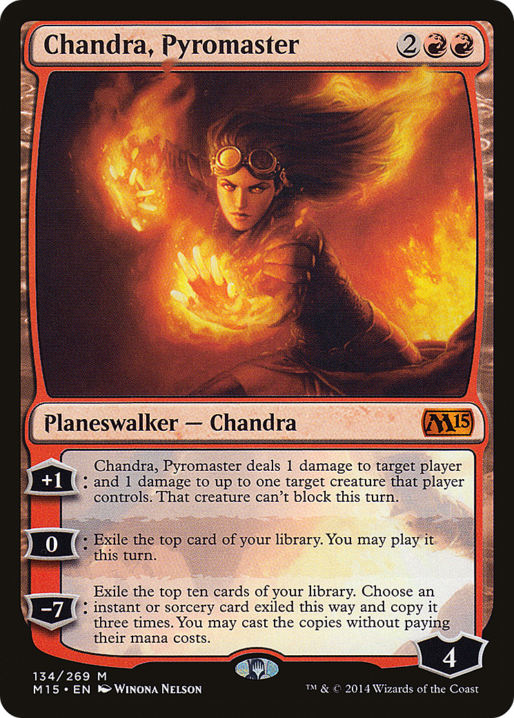 Image of Chandra, Pyromaster (M15-134) - Magic 2015 Foil