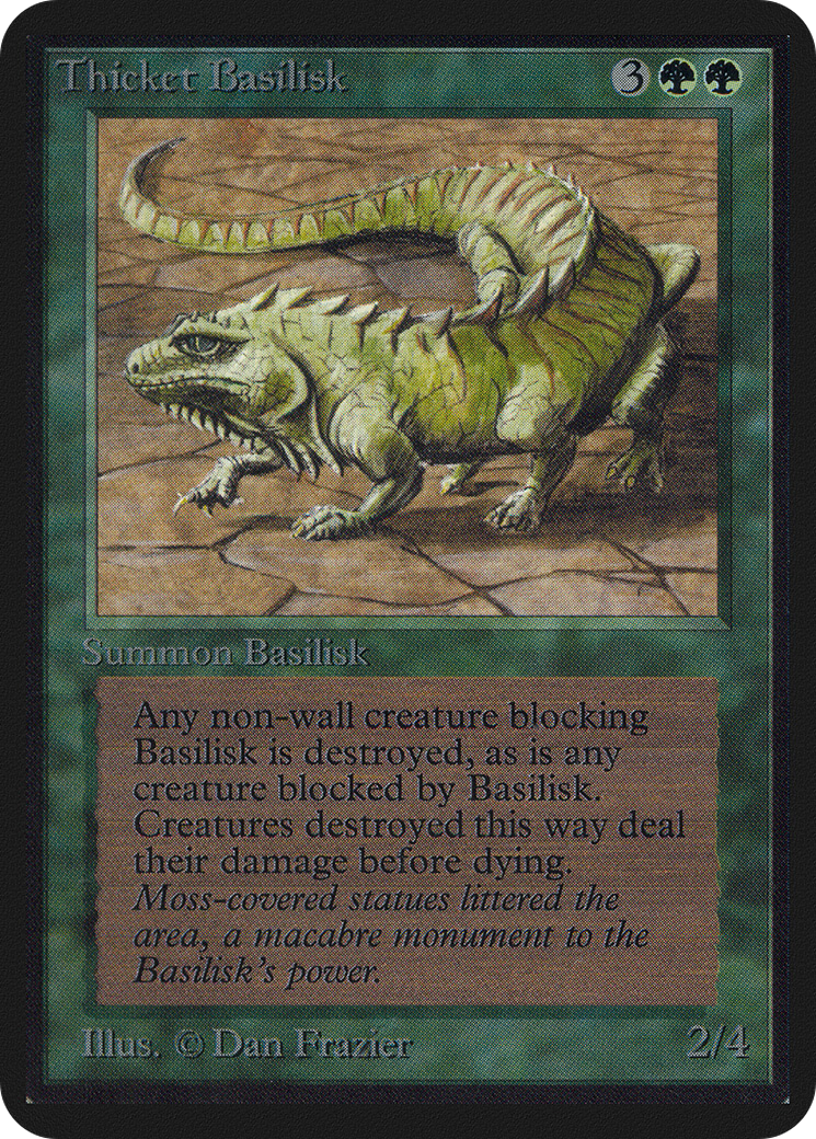 Image of Thicket Basilisk (LEA-) - Limited Edition Alpha