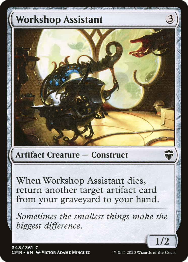 Image of Workshop Assistant (CMR-348) - Commander Legends Foil