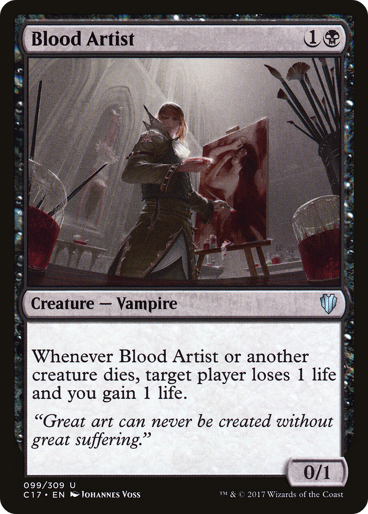 Image of Blood Artist (C17-099) - Commander 2017