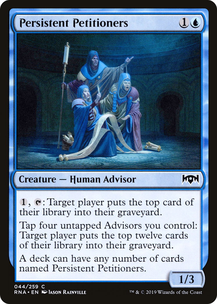 Image of Persistent Petitioners (RNA-044) - Ravnica Allegiance Foil
