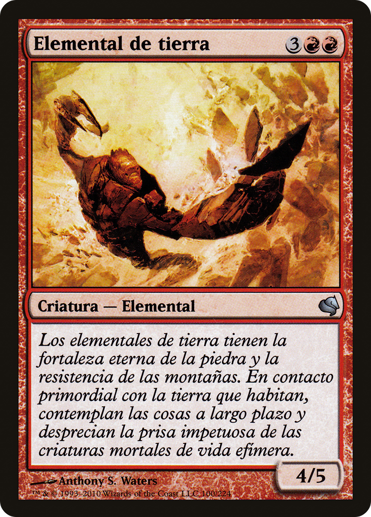 Image of Earth Elemental (Spanish) - 