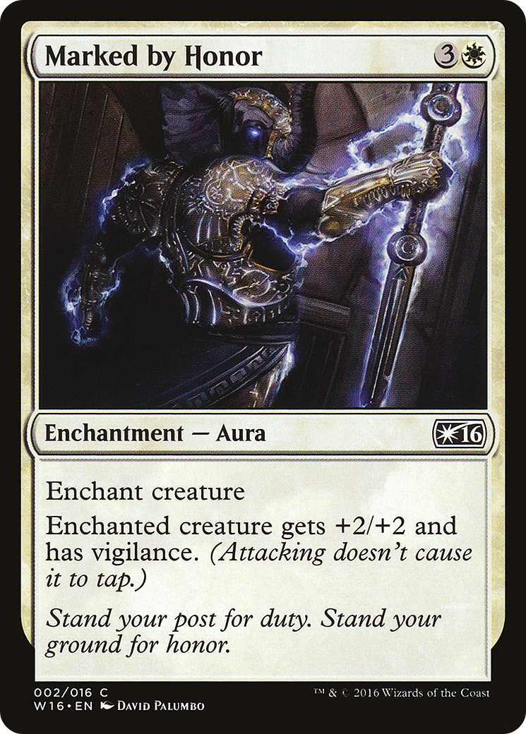 Image of Marked by Honor (W16-002) - Welcome Deck 2016