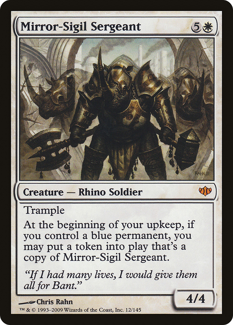 Image of Mirror-Sigil Sergeant (CON-012) - Conflux