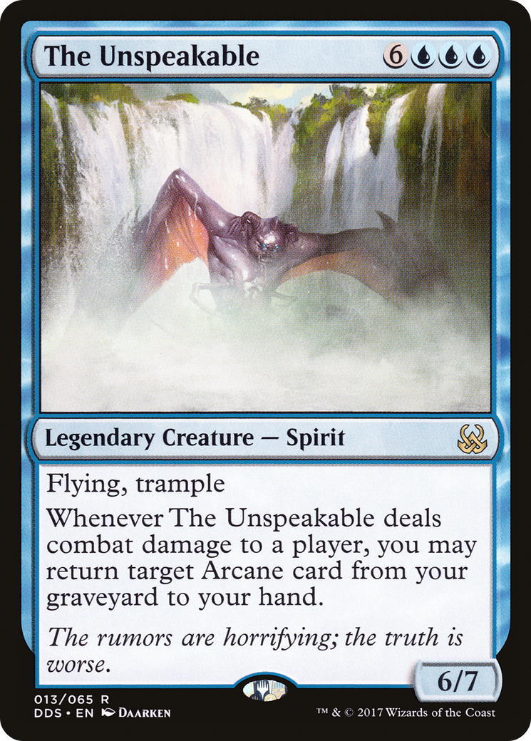 Image of The Unspeakable (DDS-013) - Duel Decks: Mind vs. Might
