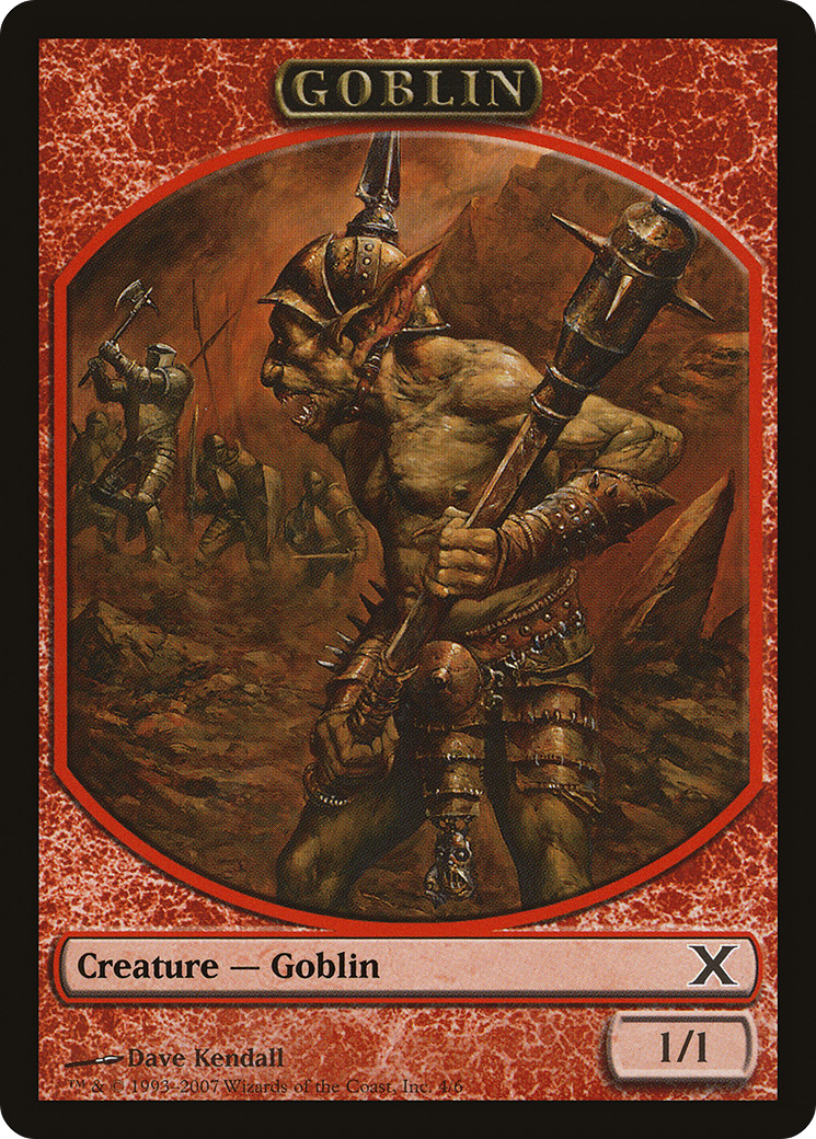 Image of Goblin Token (10E-004) - Tenth Edition Tokens