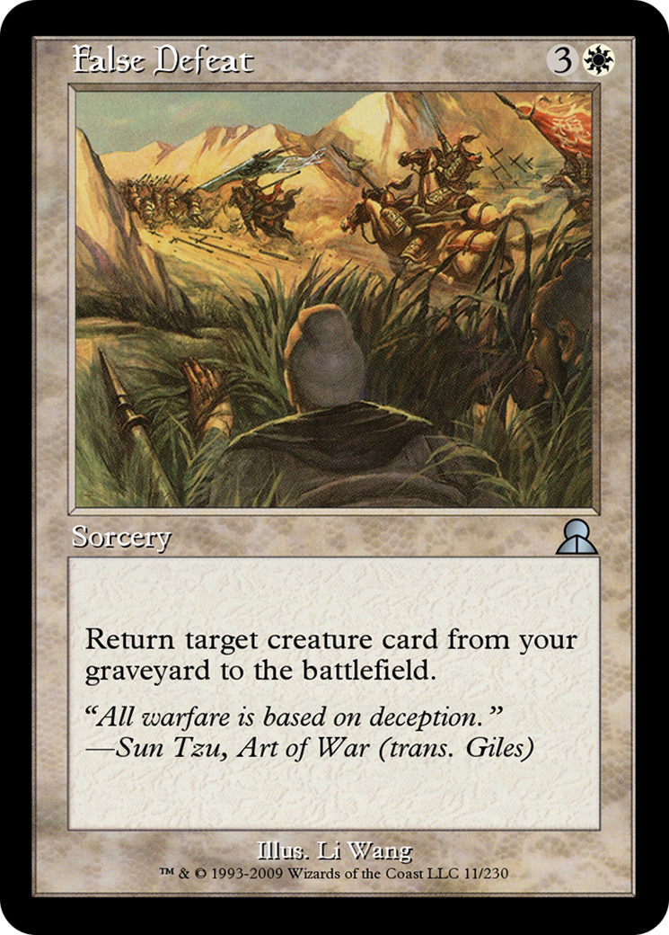 Image of False Defeat (ME3-011) - Masters Edition III Foil