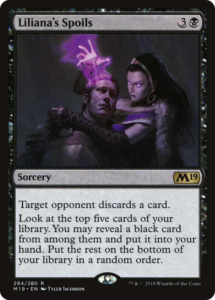Image of Liliana's Spoils (M19-294) - Core Set 2019