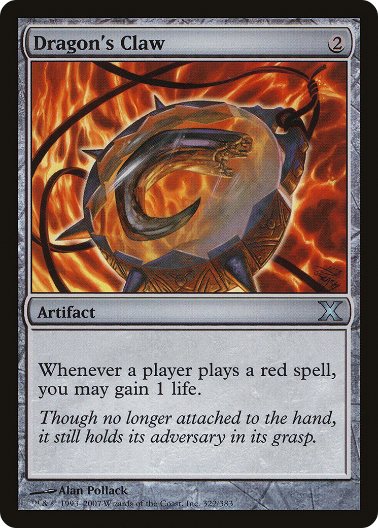 Image of Dragon's Claw (10E-322) - Tenth Edition