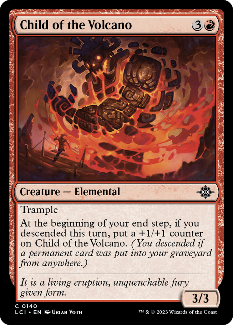 Image of Child of the Volcano (LCI-140) - The Lost Caverns of Ixalan