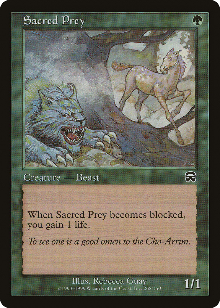 Image of Sacred Prey (MMQ-268) - Mercadian Masques