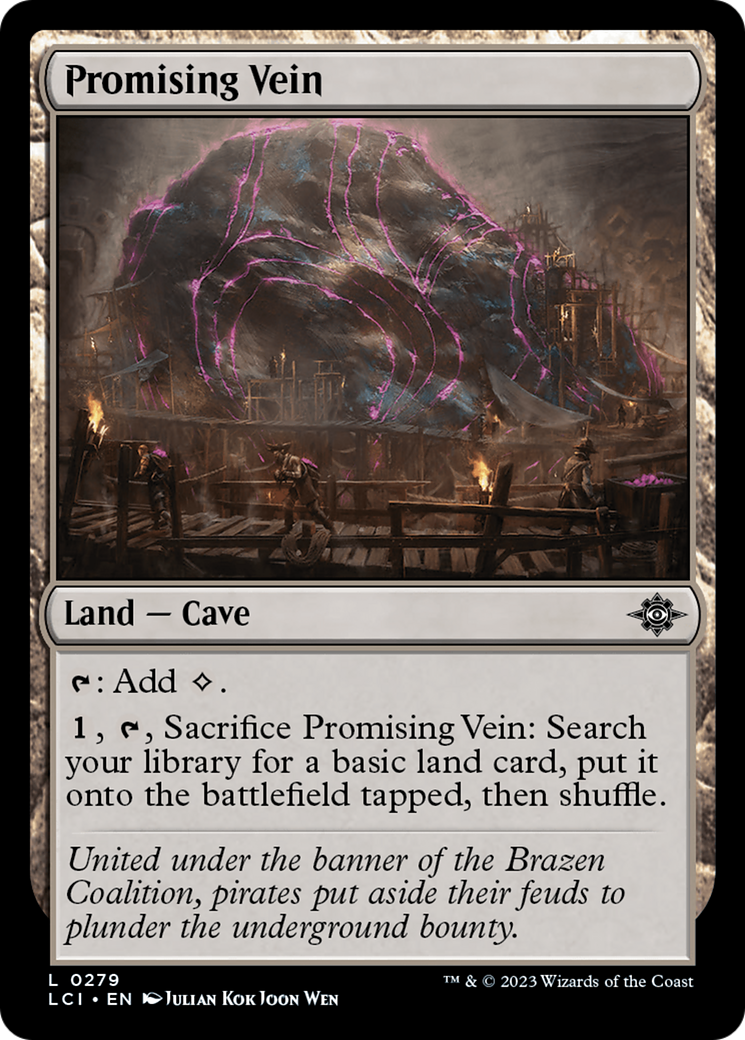 Image of Promising Vein (LCI-279) - The Lost Caverns of Ixalan Foil