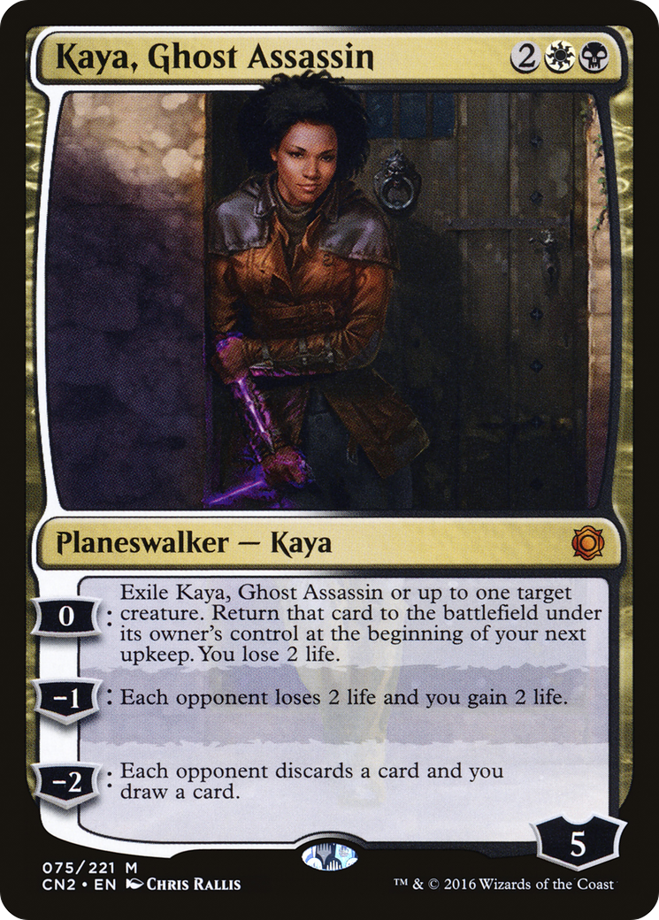 Image of Kaya, Ghost Assassin (CN2-075) - Conspiracy: Take the Crown