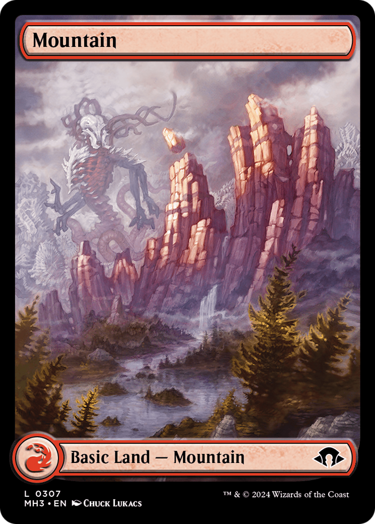Image of Mountain (0307) (MH3-307) - Modern Horizons 3 Foil