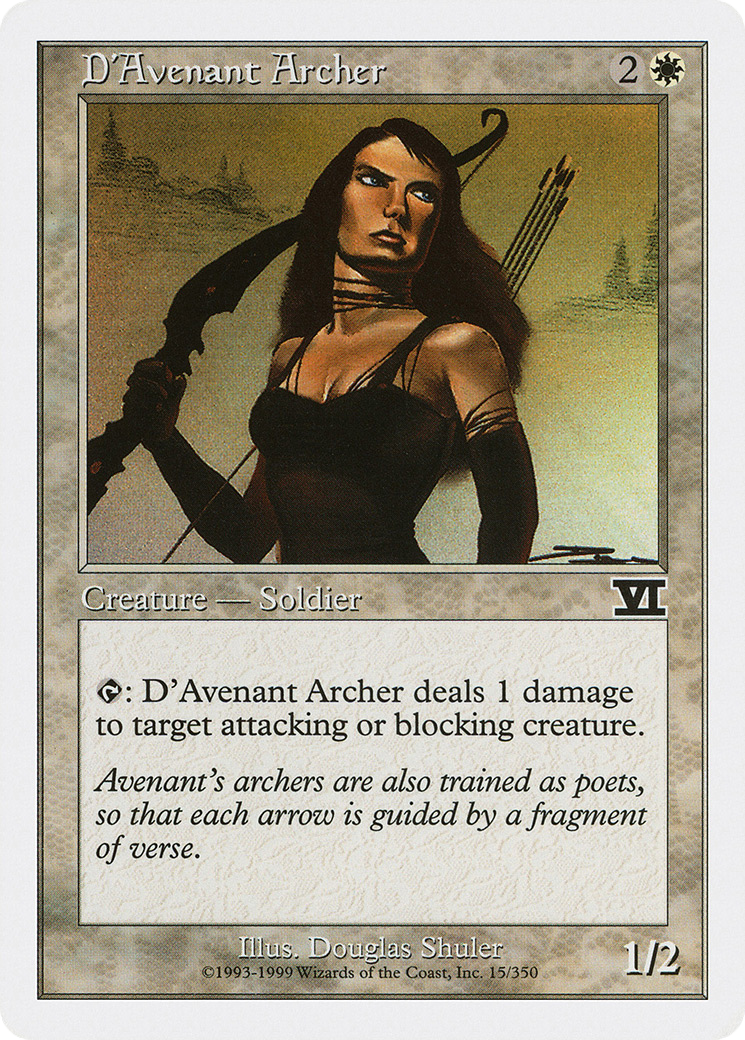 Image of D'Avenant Archer (6ED-015) - Classic Sixth Edition