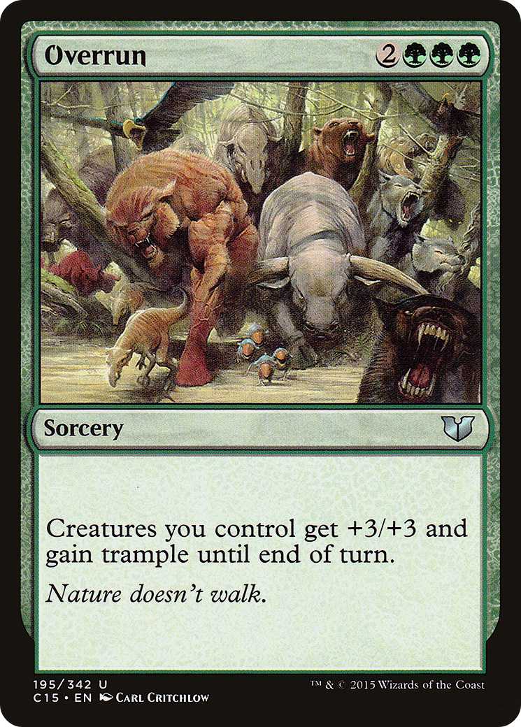 Image of Overrun (C15-195) - Commander 2015
