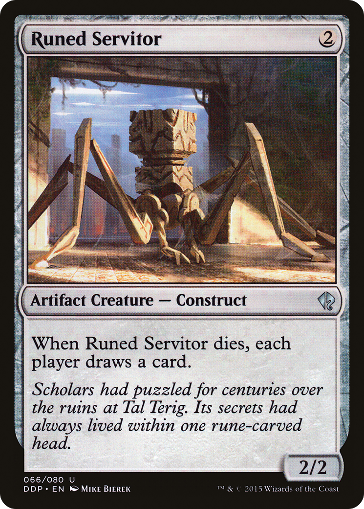 Image of Runed Servitor (DDP-066) - Duel Decks: Zendikar vs. Eldrazi