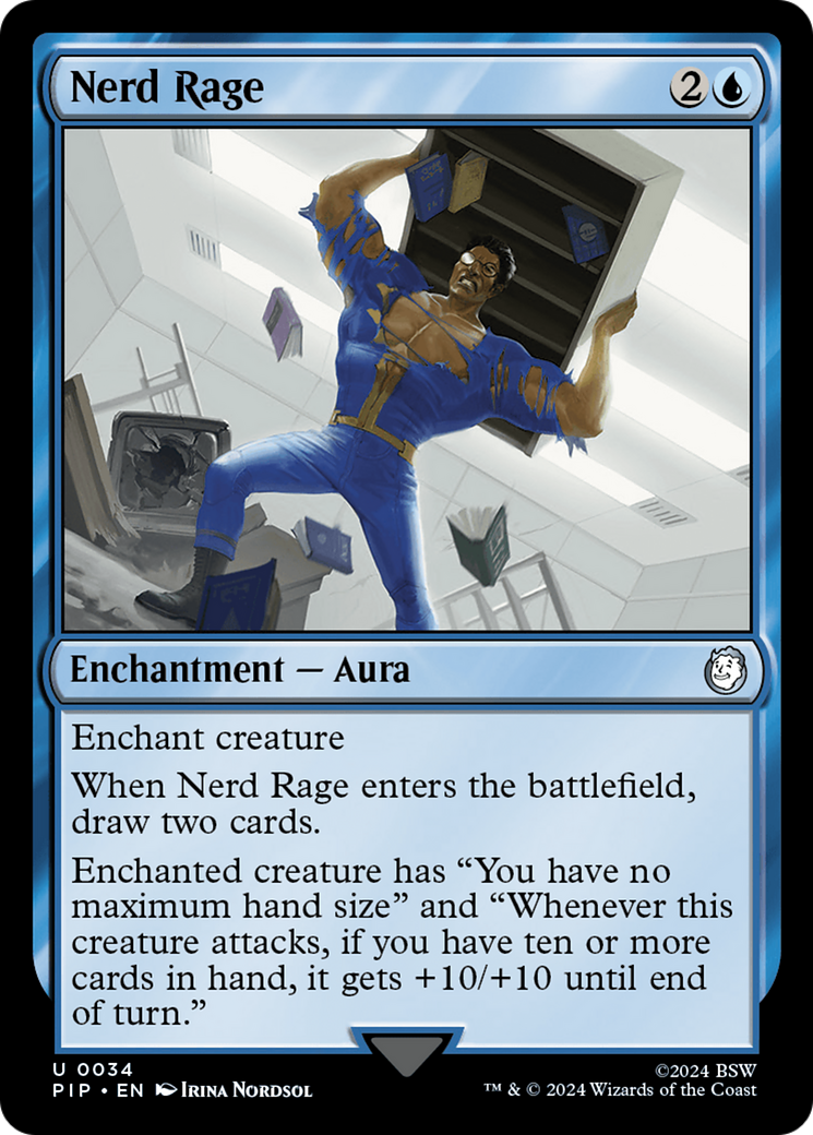 Image of Nerd Rage (PIP-034) - Fallout Foil