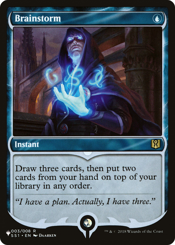 Image of Brainstorm (SS1) (LIST-003/008) - The List
