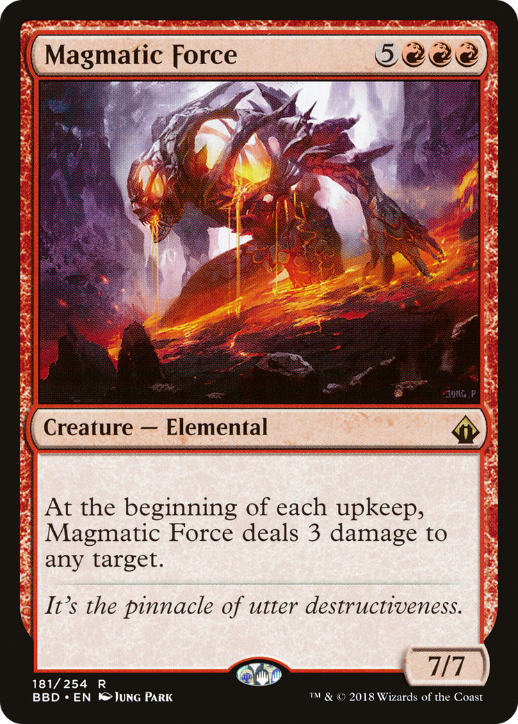Image of Magmatic Force (BBD-181) - Battlebond Foil