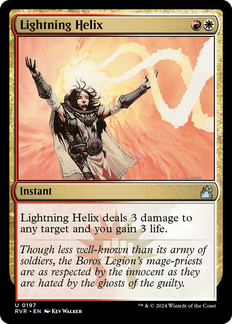 Image of Lightning Helix (RVR-197) - Ravnica Remastered