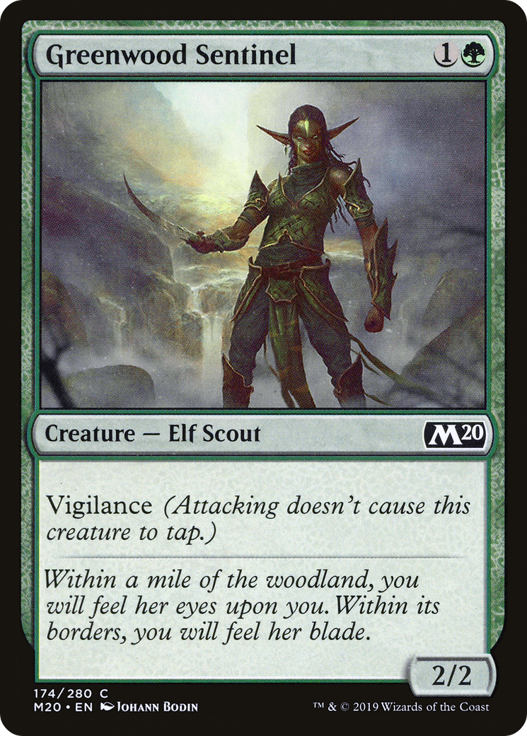 Image of Greenwood Sentinel (M20-174) - Core Set 2020 Foil