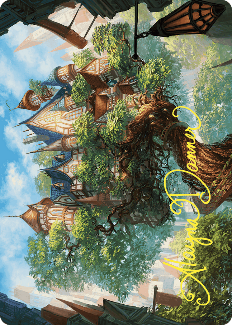 Image of Edgewall Inn // Edgewall Inn (AWOE-046) - Wilds of Eldraine Art Series (Borderless)