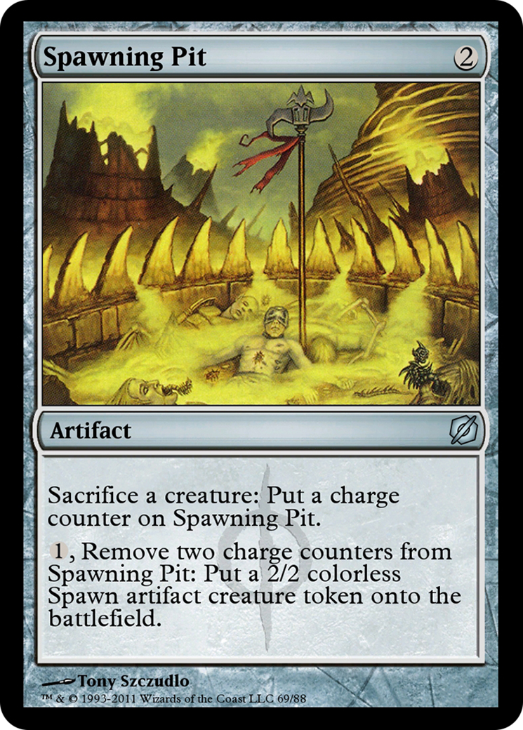 Image of Spawning Pit (TD2-069) - Duel Decks: Mirrodin Pure vs. New Phyrexia