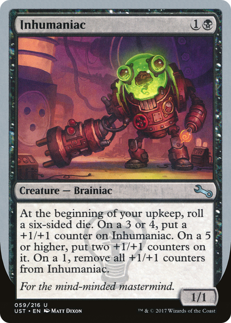 Image of Inhumaniac (UST-059) - Unstable Foil