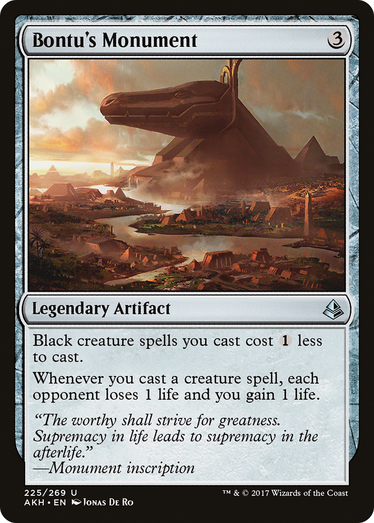 Image of Bontu's Monument (AKH-225) - Amonkhet