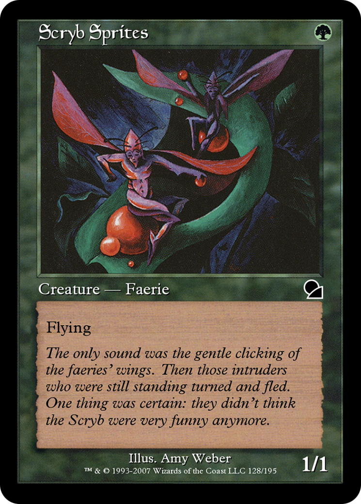 Image of Scryb Sprites (ME1-128) - Masters Edition Foil