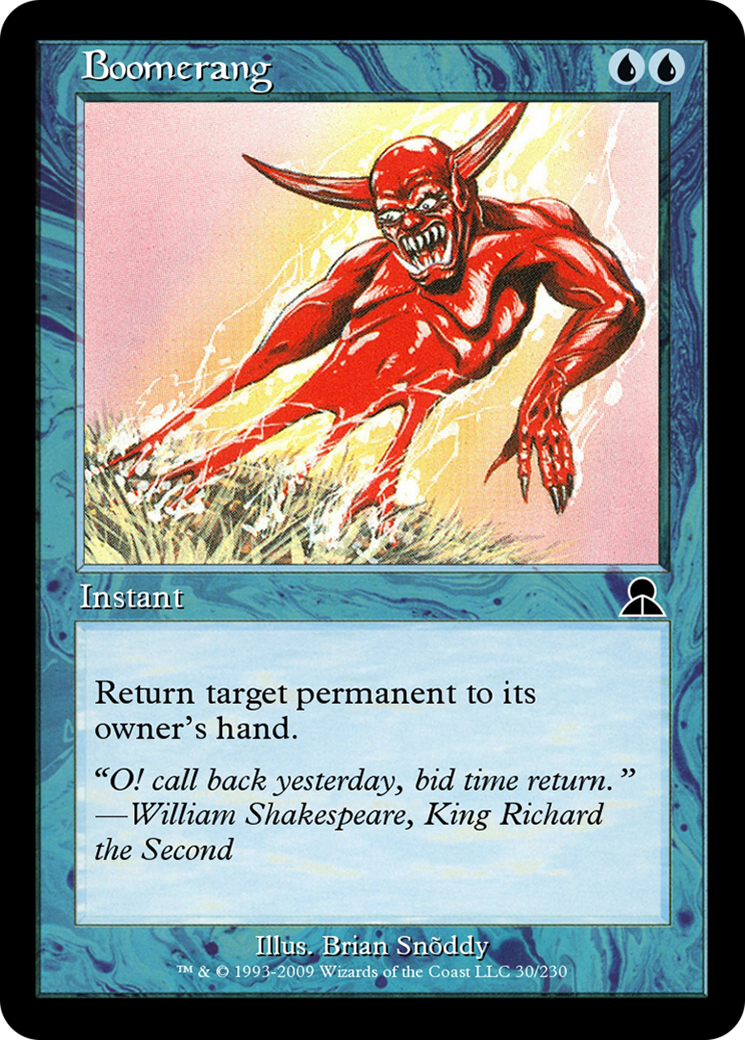 Image of Boomerang (ME3-030) - Masters Edition III