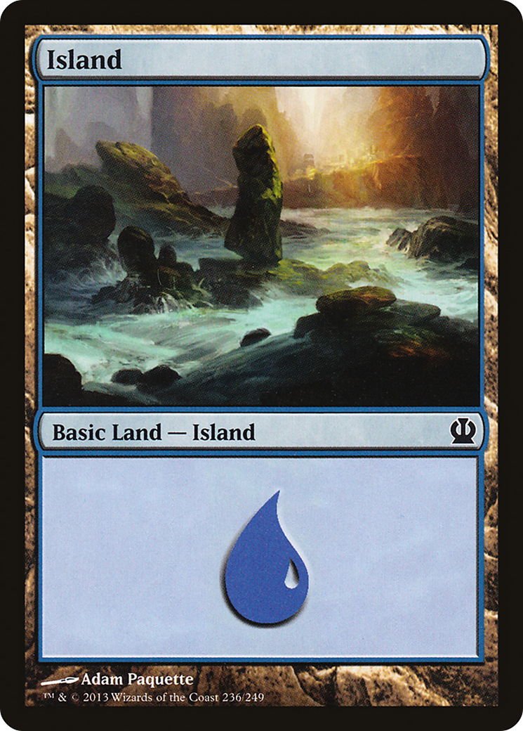 Image of Island (236) (THS-236) - Theros