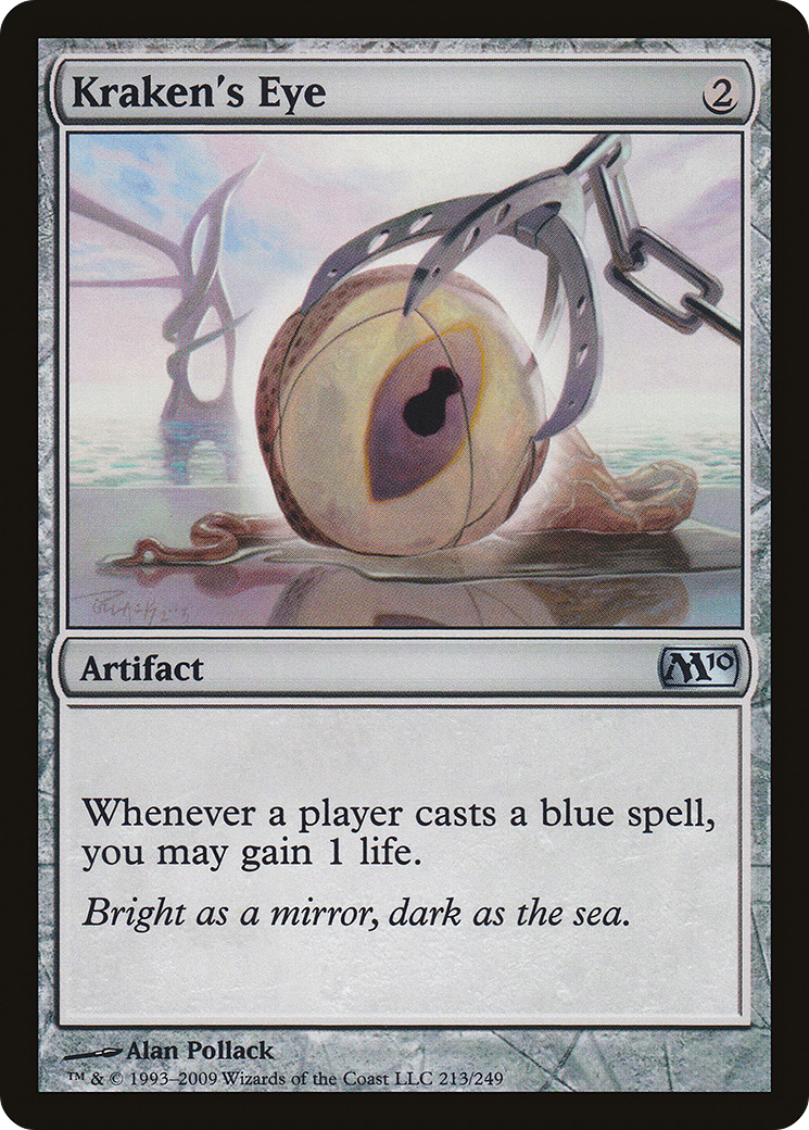 Image of Kraken's Eye (M10-213) - Magic 2010 Foil