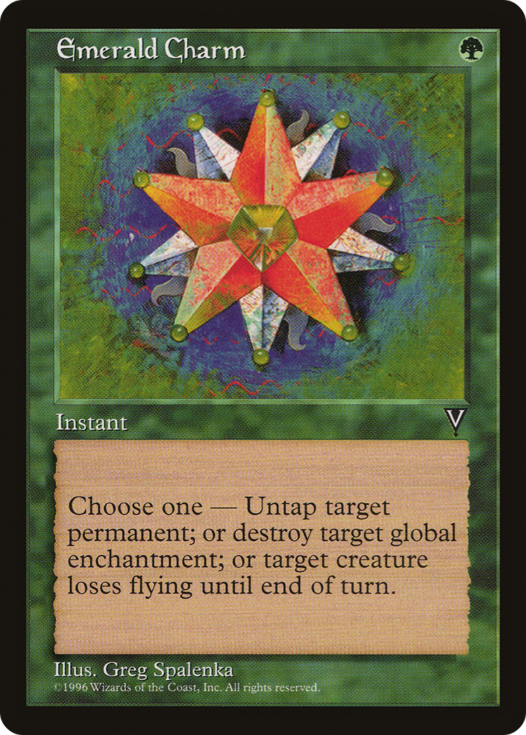 Image of Emerald Charm (VIS-106) - Visions